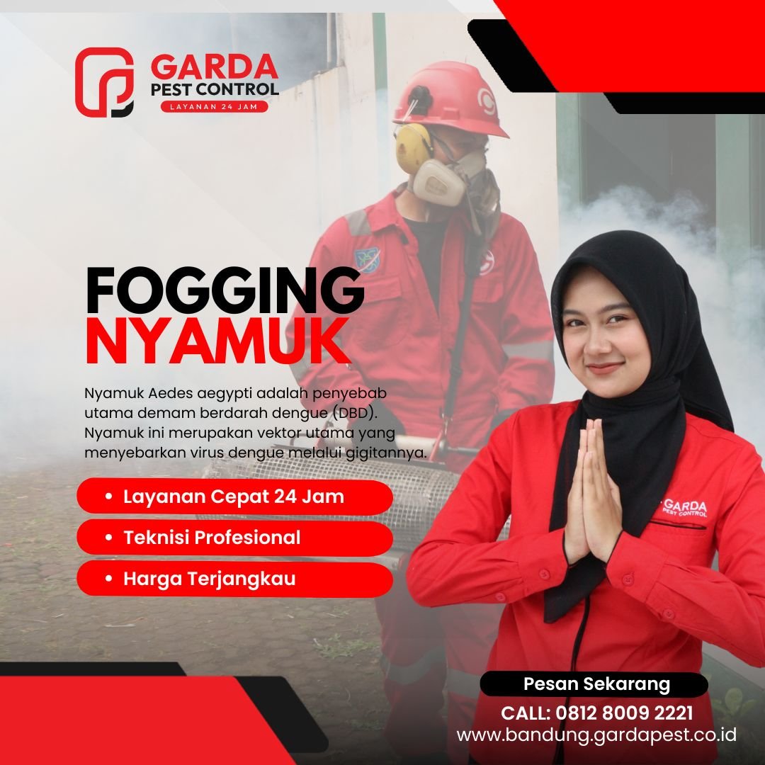 Tukang Fogging Nyamuk di Bandung Harga Pasti Terjangkau