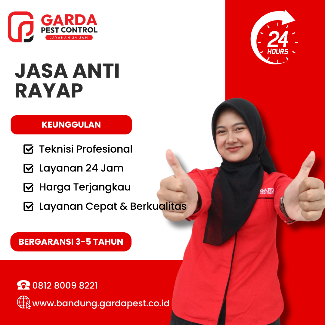 Jasa Anti Rayap di Bandung Sistem Injeksi dan Pipanisasi