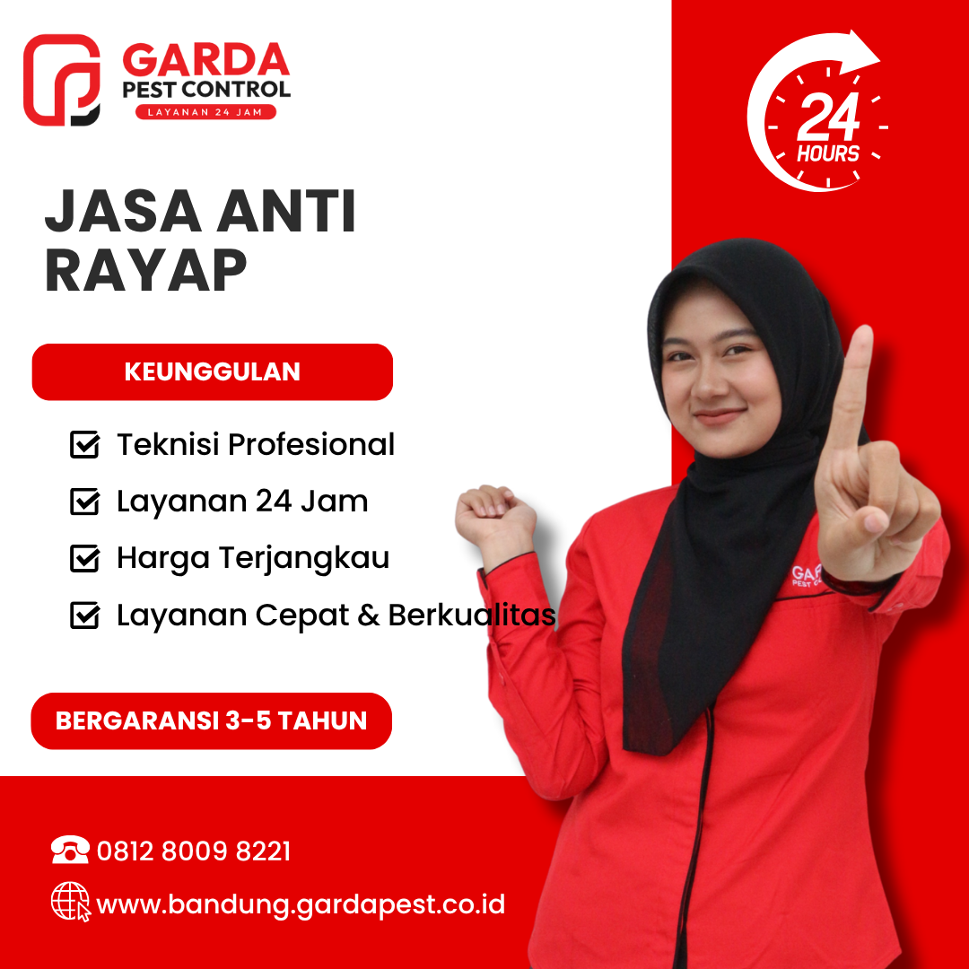 Jasa Pembasmi Rayap di Bandung Sistem Pipanisasi dan Injeksi