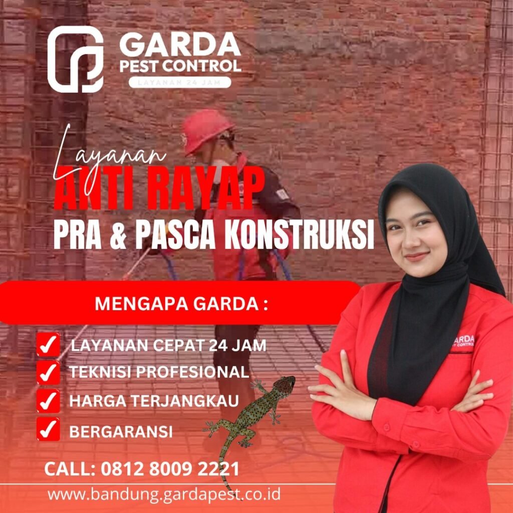 Jasa Anti Rayap di Bandung