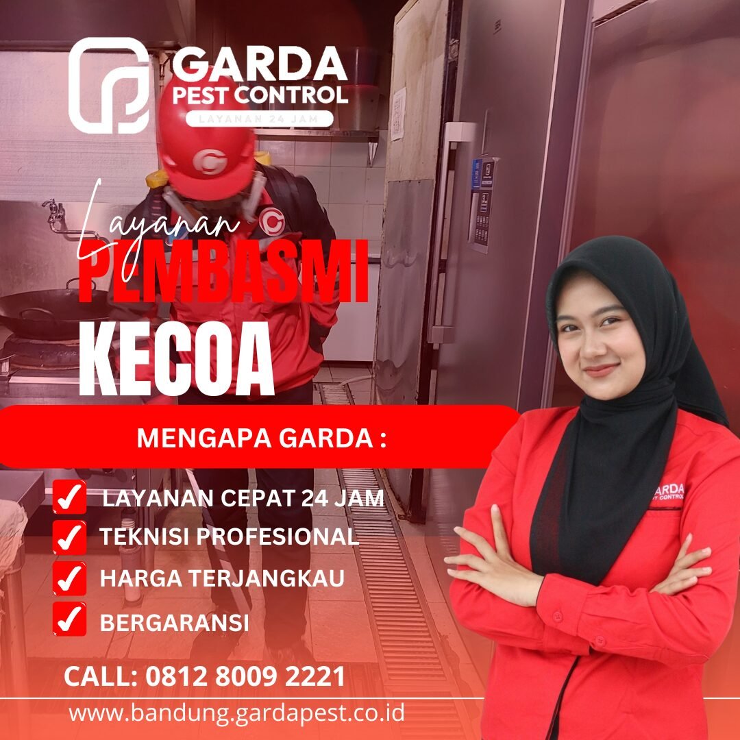 Pembasmi Kecoa Kecil di Apartemen Bandung Panggilan 24 Jam