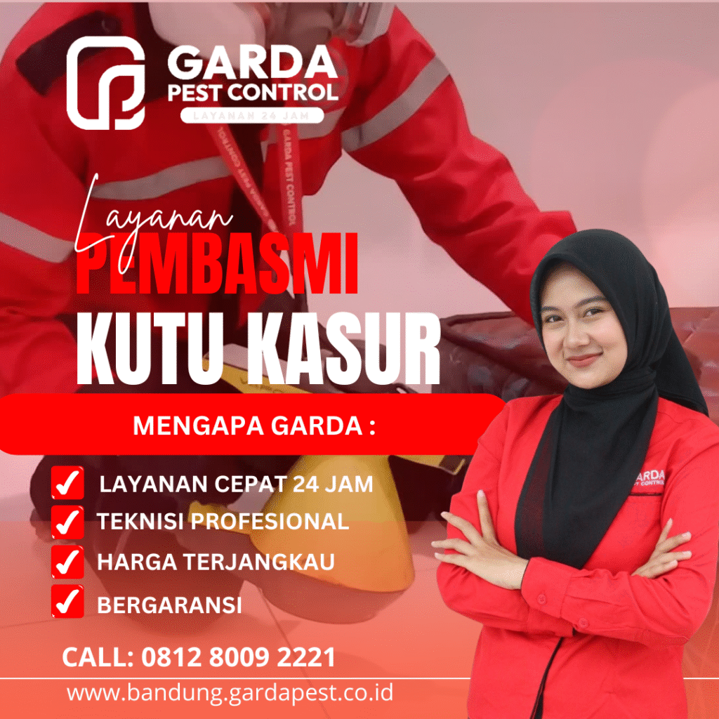 Jasa Pembasmi Kutu Busuk di Bandung Penanganan 24 Jam