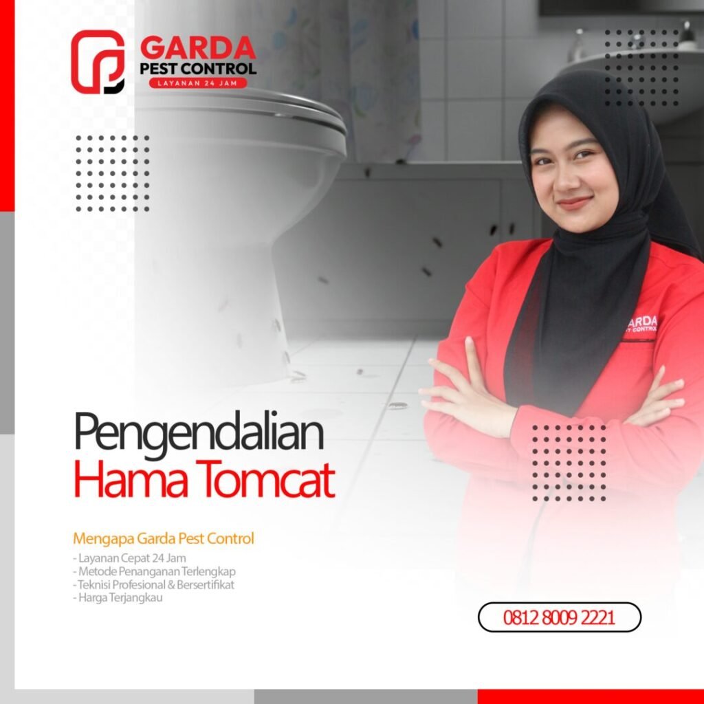 Jasa Pembasmi Tomcat Terdekat di Bandung Garda Pest Control