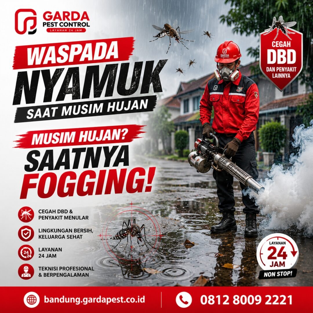 Jasa Fogging Nyamuk DBD Bandung Kota Kembang Terbaik No.1