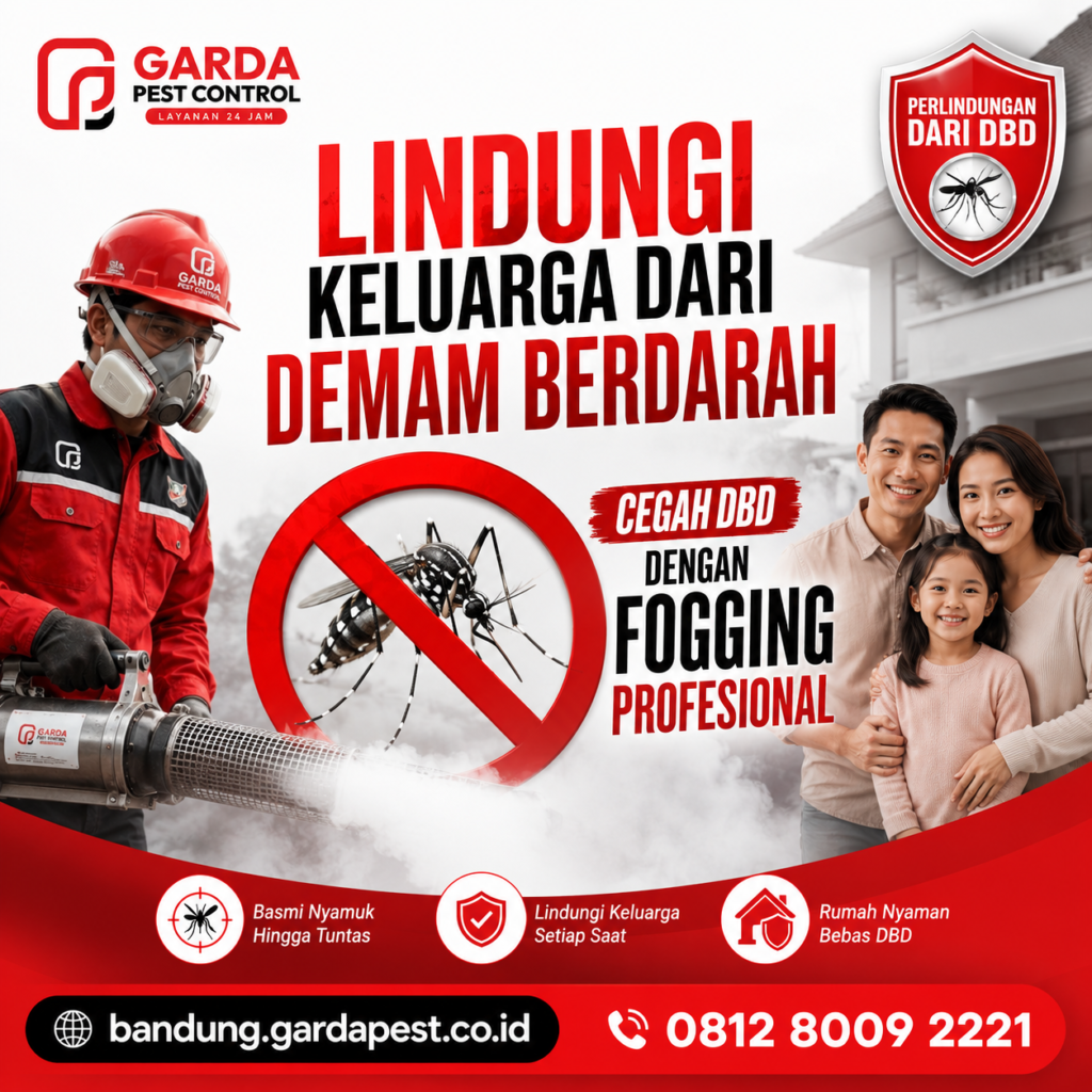 Tukang Fogging Nyamuk di Bandung Harga Pasti Terjangkau