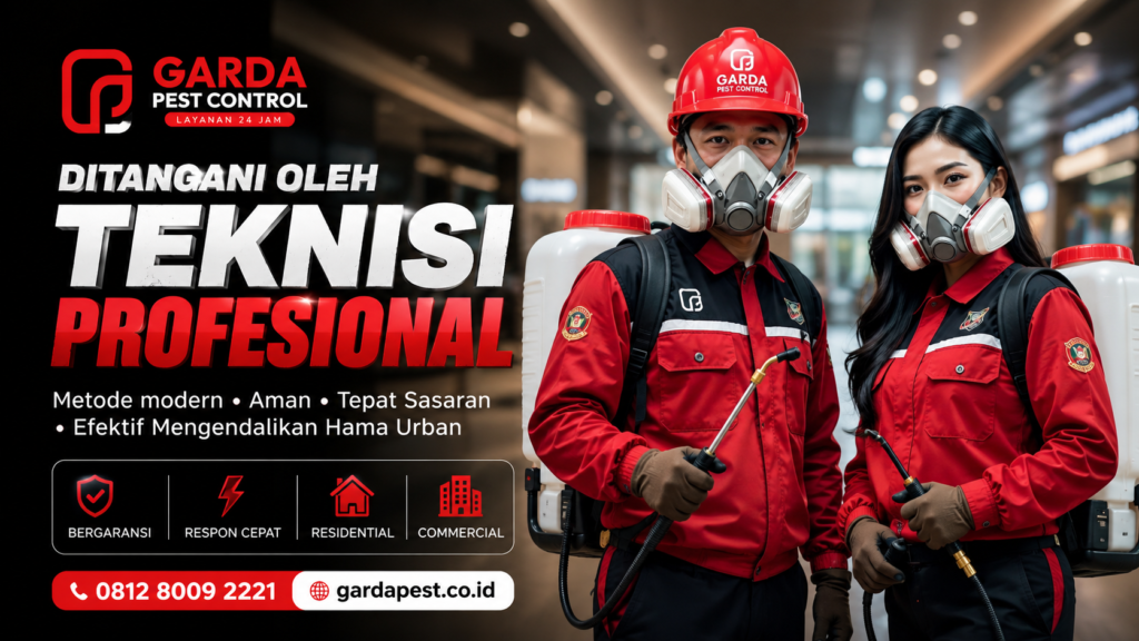 Jasa Pest Control di Bandung Pembasmi Hama Urban No.1