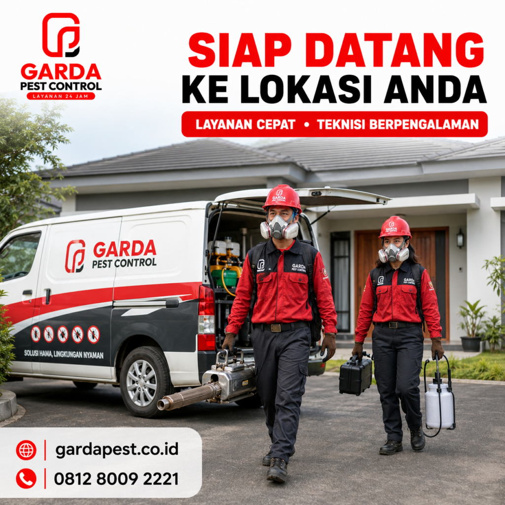 Jasa Basmi Kecoa di Bandung: Solusi Tuntas dari Ahli GAN Pest Control
