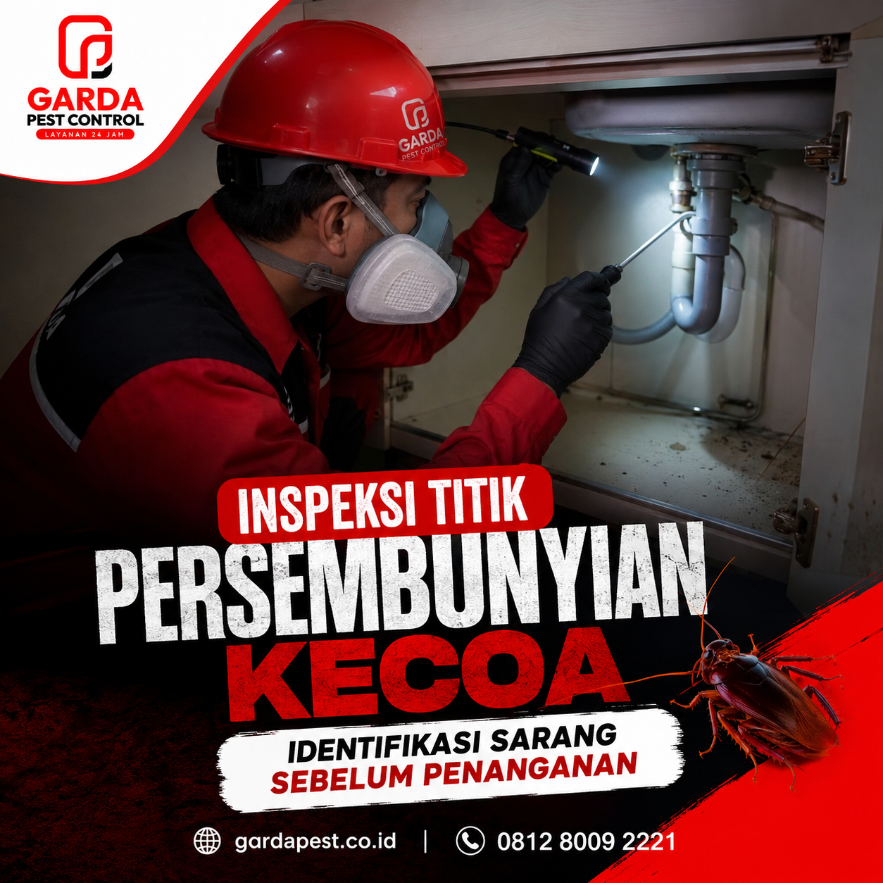 Layanan Anti Kecoa Bandung: Solusi Tepat untuk Hunian Bebas Hama Bersama GAN Pest Control