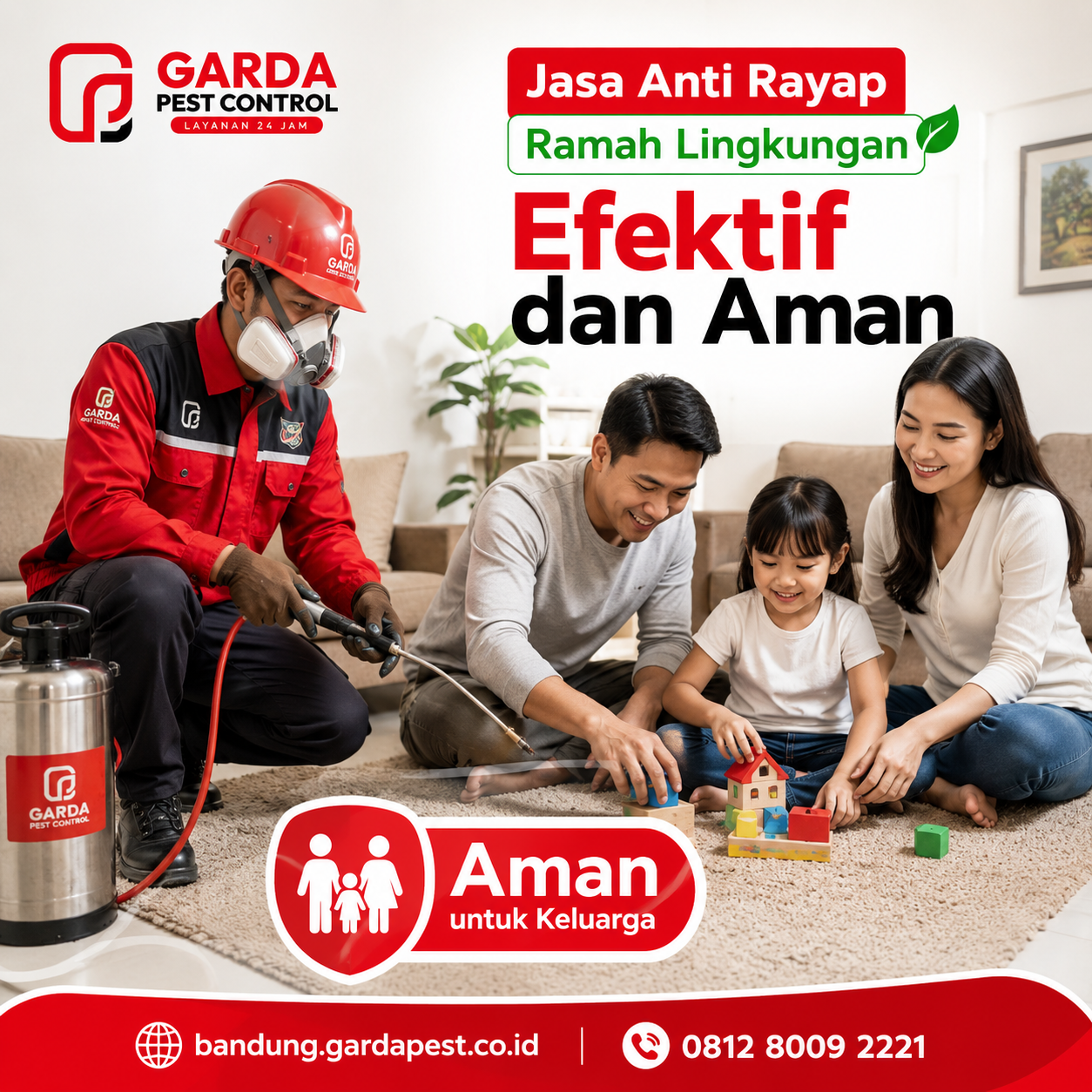 Jasa Pembasmi Rayap Bandung Ber Garansi