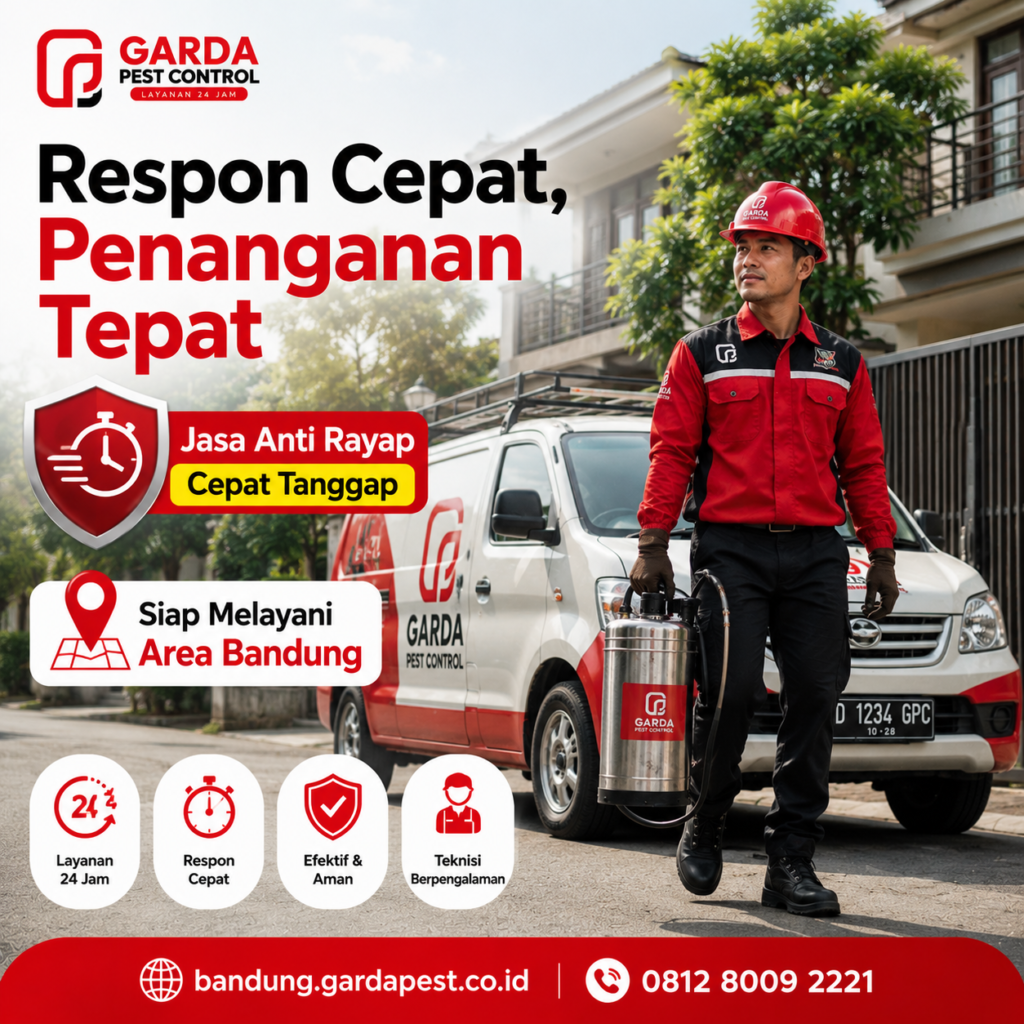 Jasa Suntik Rayap di Bandung
