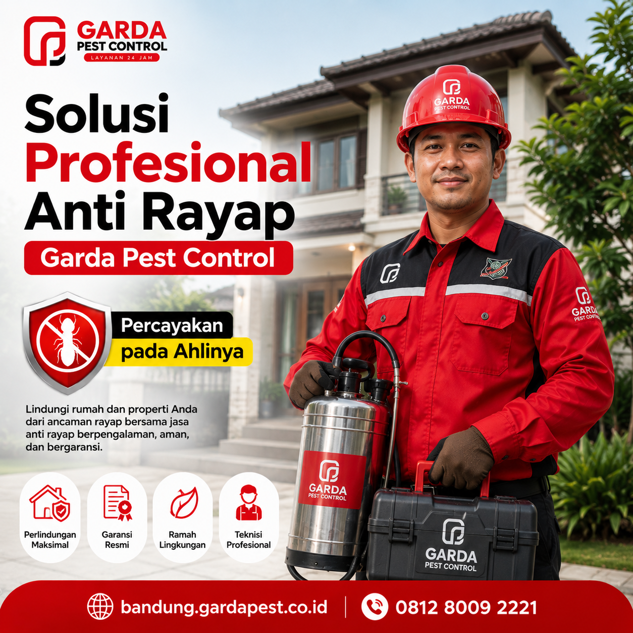  Jasa Anti Rayap Pra Konstruksi Bandung untuk Pondasi Bangunan Rumah dan Gedung