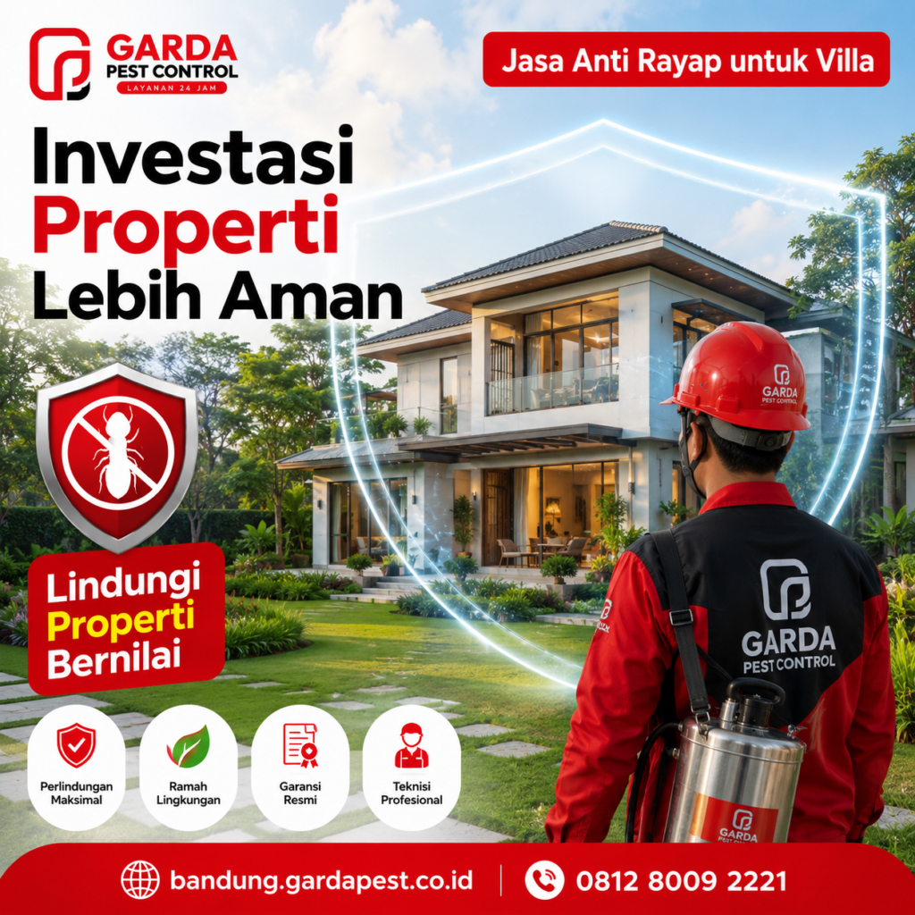 Jasa Anti Rayap di Bandung Berkualitas Bergaransi
