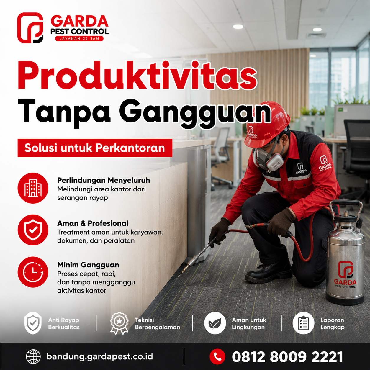 Pembasmi Rayap Profesional Bandung: Perlindungan Efektif Rumah Anda