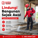 Jasa Pembasmi Rayap Pra Kontruksi di Bandung