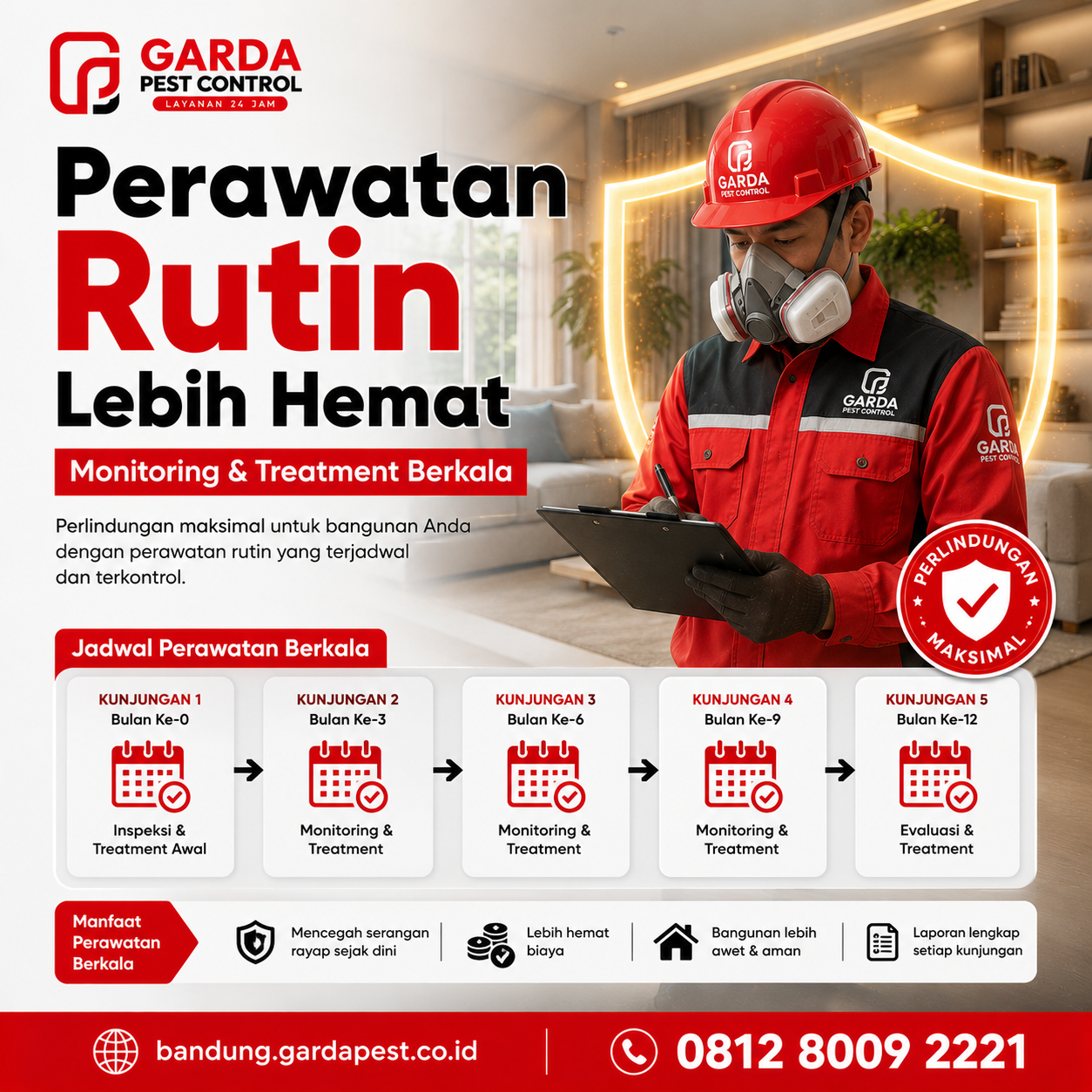 Pembasmi Rayap Profesional Bandung: Perlindungan Efektif Rumah Anda