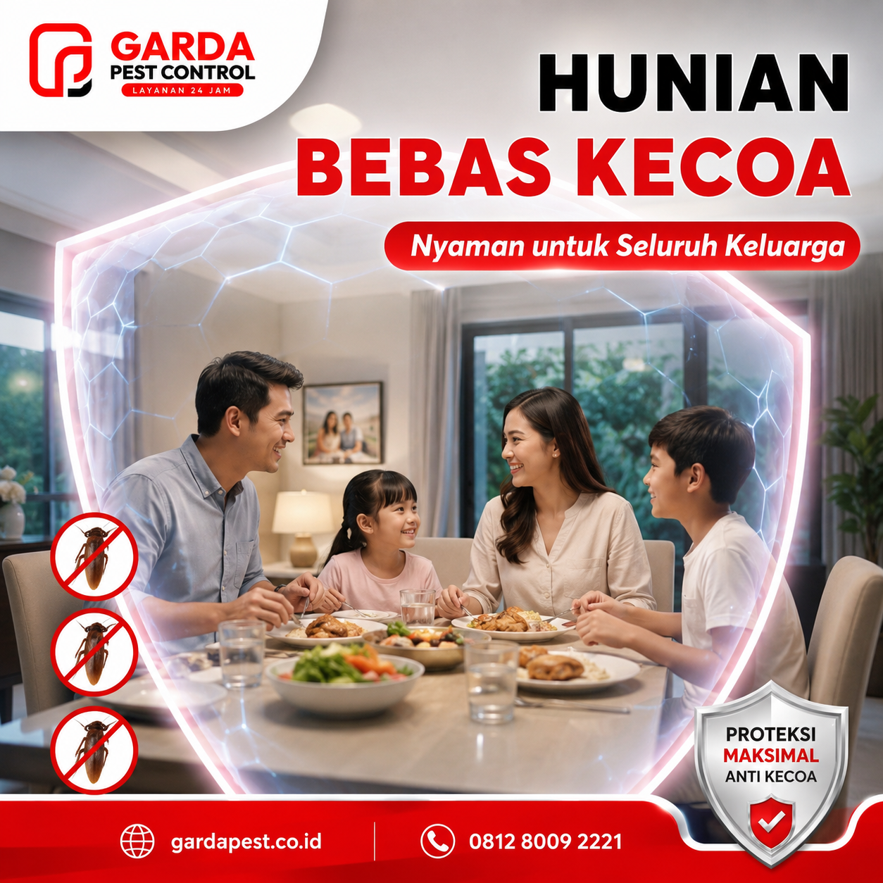 Harga Jasa Basmi Kecoa Bandung: Transparansi Biaya dan Layanan Profesional