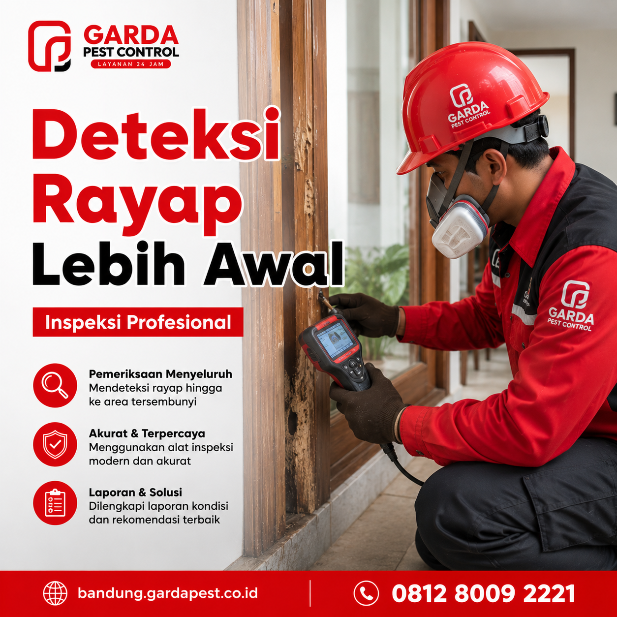 Jasa Pembasmi Rayap Bandung Sumber Koloni untuk Rumah dan Bangunan Komersial
