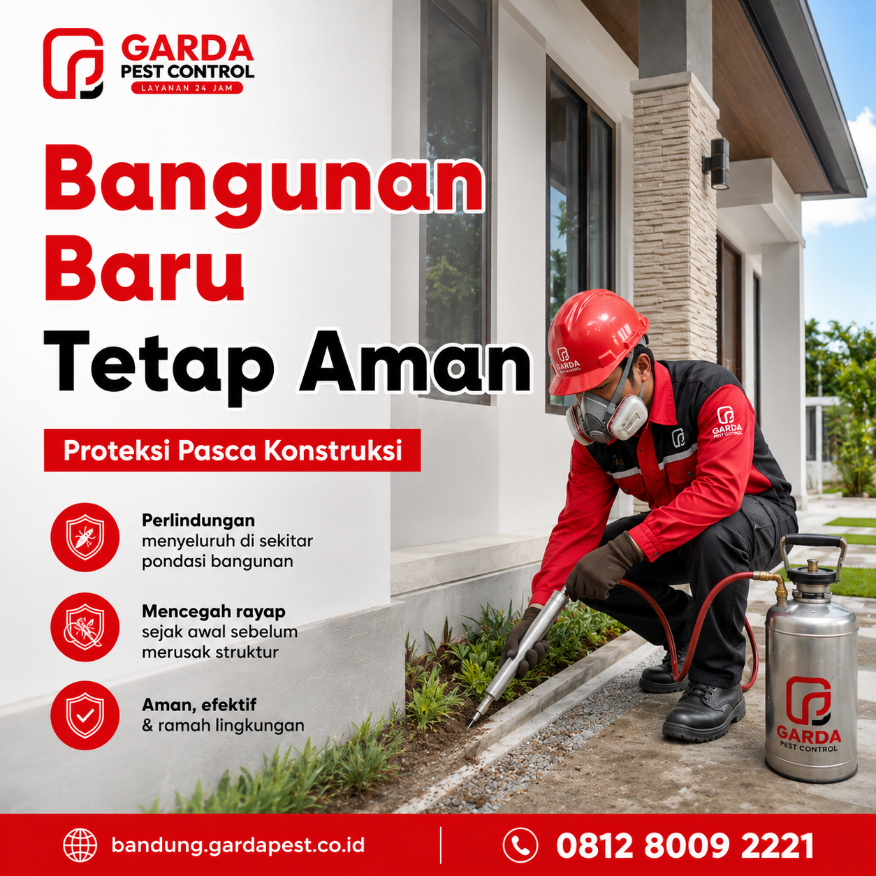 Jasa Suntik Rayap Darurat untuk Bangunan di Bandung: Penanganan Cepat Sebelum Kerusakan Meluas