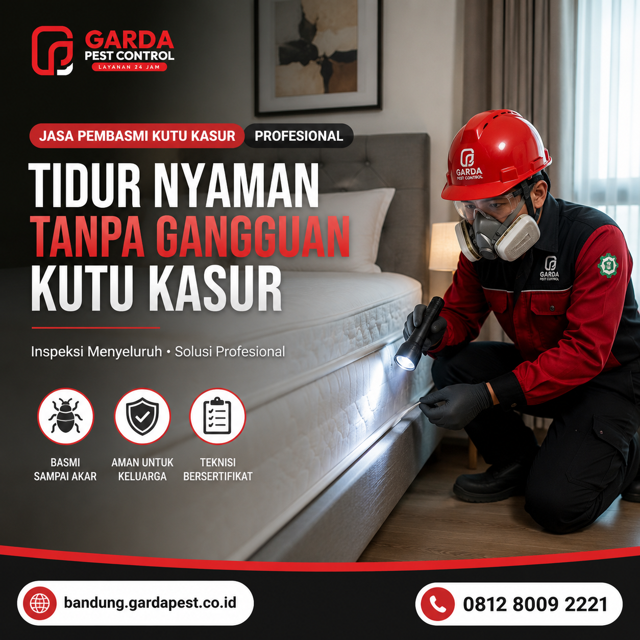 Biaya Jasa Pembasmi Kutu Kasur di Bandung: Panduan Tarif dan Metode Tuntas