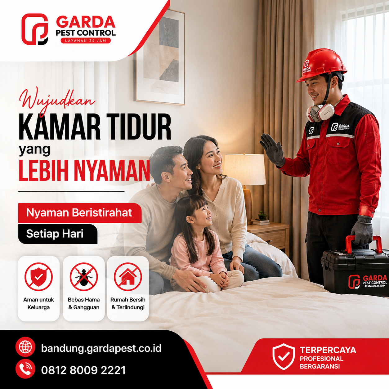jasa pembasmi kutu kasur untuk hotel dan kost bandung - GAN Pest Control