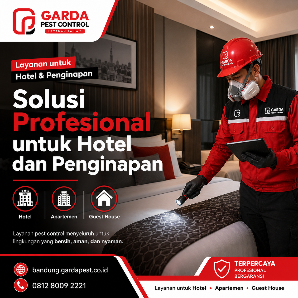 Layanan Jasa Pembasmi Kutu Kasur untuk Kos dan Hotel Bandung Profesional