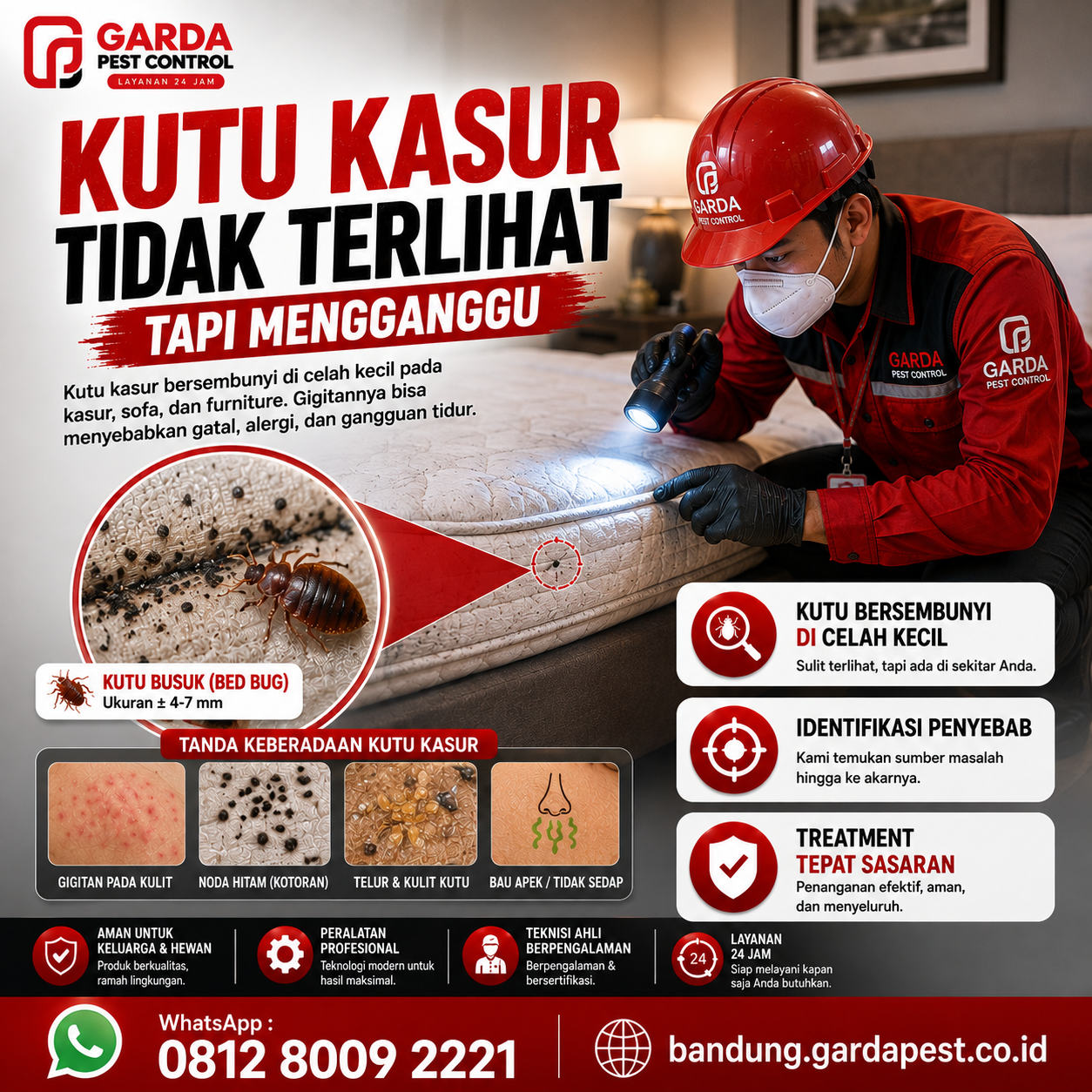 Harga Jasa Pembasmi Kutu Kasur Bandung dan Panduan Memilih Layanan 