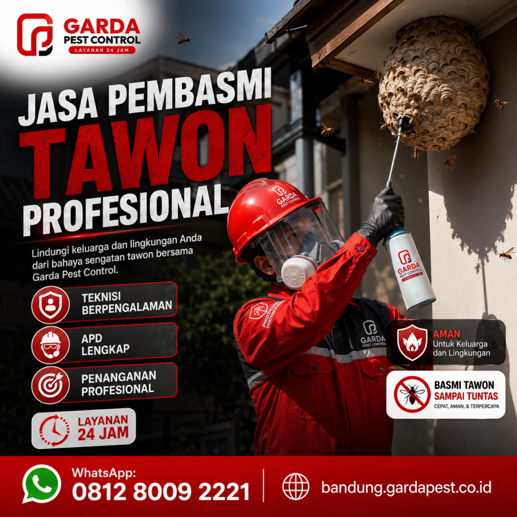 Jasa Pembasmi Tawon Profesional