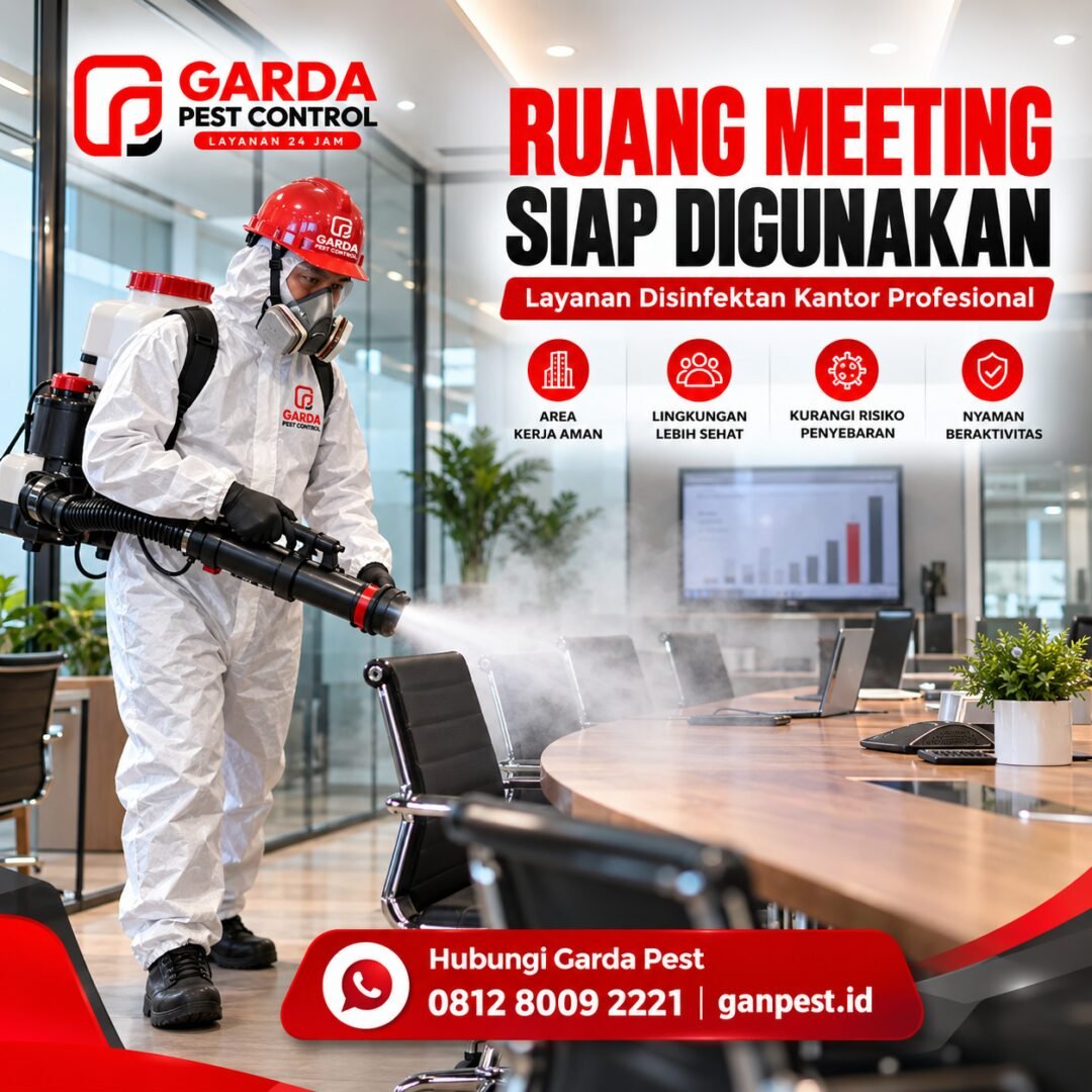 Jasa Disinfeksi Kantor Pencegahan Klaster Influenza Bandung